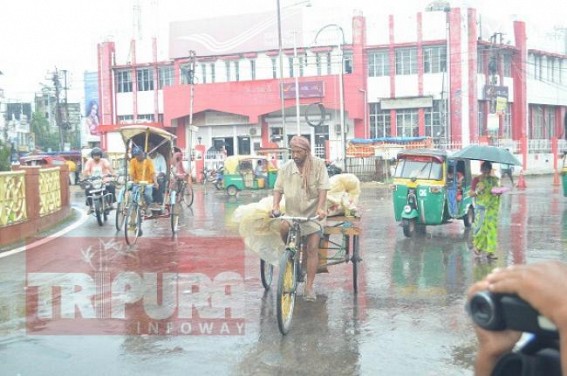 Monsoon arrives in Tripura, other Northeast states : Relief from scorching summer